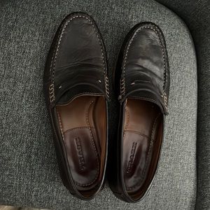 Trask Sadler Dress Shoes - Size 11 - Brown